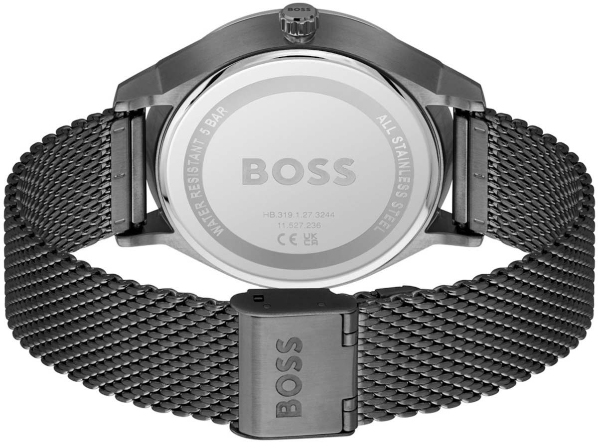 Boss BOSS HB1514105 TYLER Herenhorloge 43mm Zwart