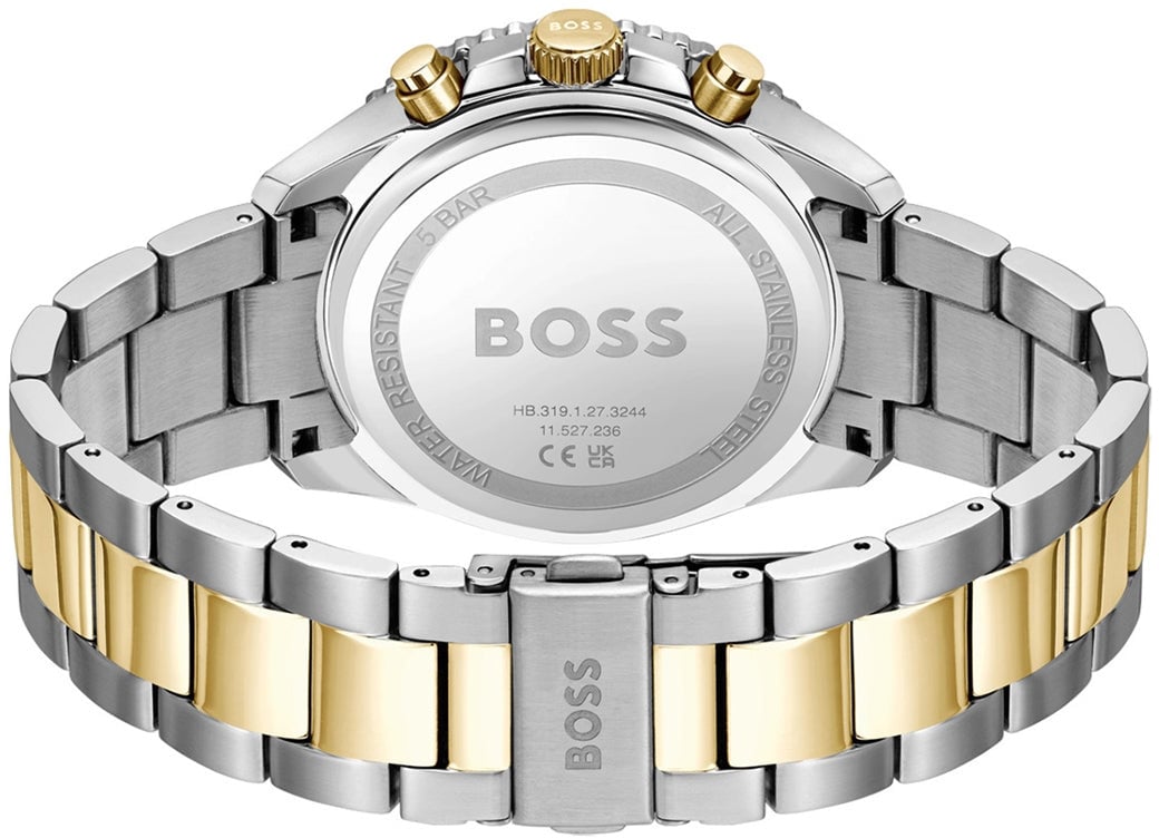 BOSS HB1514144 RUNNER Herenhorloge 43mm Zilver