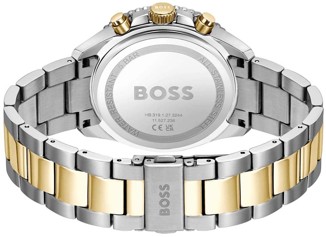 Boss BOSS HB1514144 RUNNER Herenhorloge 43mm Zilver