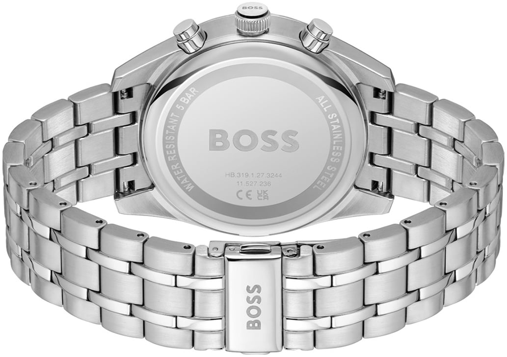 Boss BOSS HB1514151 SKYTRAVELLER Herenhorloge 44mm Zilver