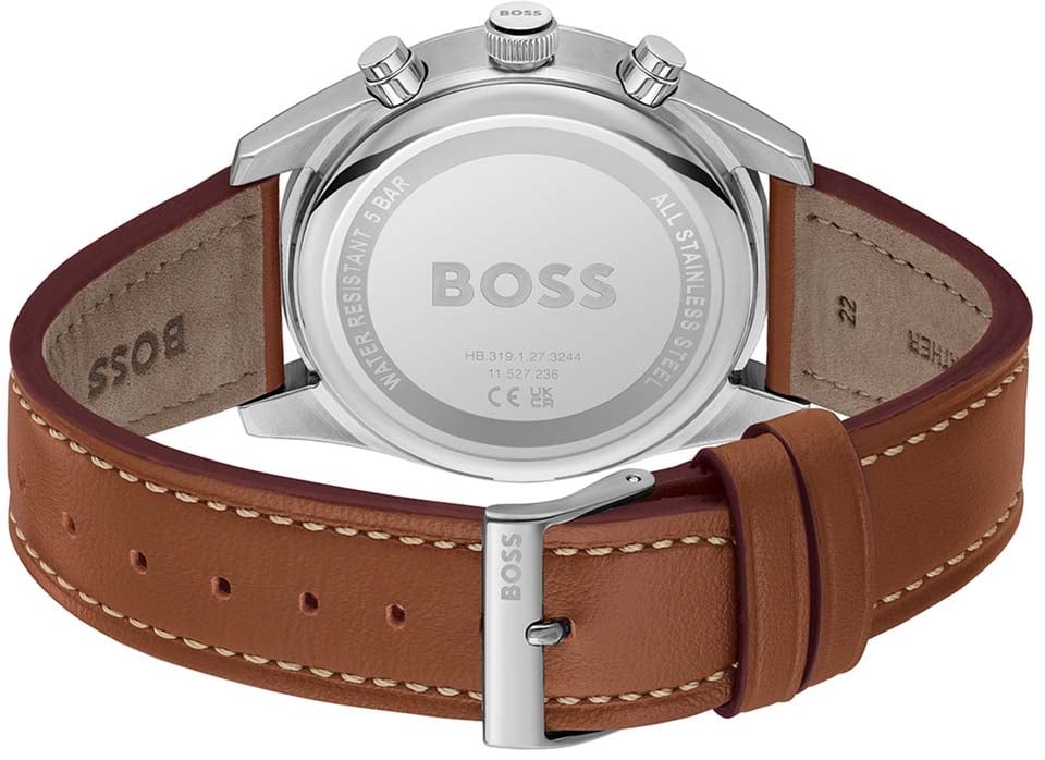Boss BOSS HB1514161 SKYTRAVELLER Herenhorloge 44mm Zilver