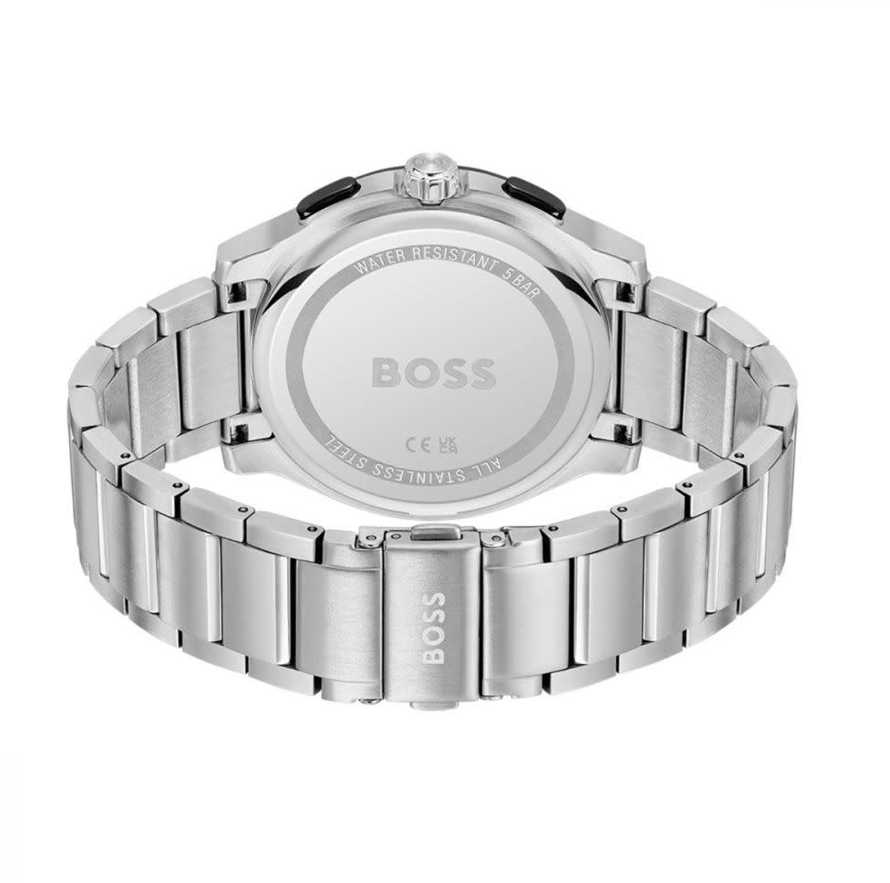 Boss BOSS HB1514189 PEAK 2.0 Herenhorloge Chrono 44mm Zilver