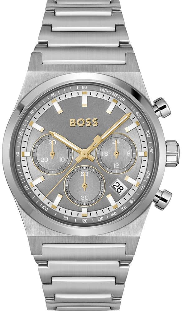 Boss HB hrn stl stl CANDOR CHRONO 41mm Zilver