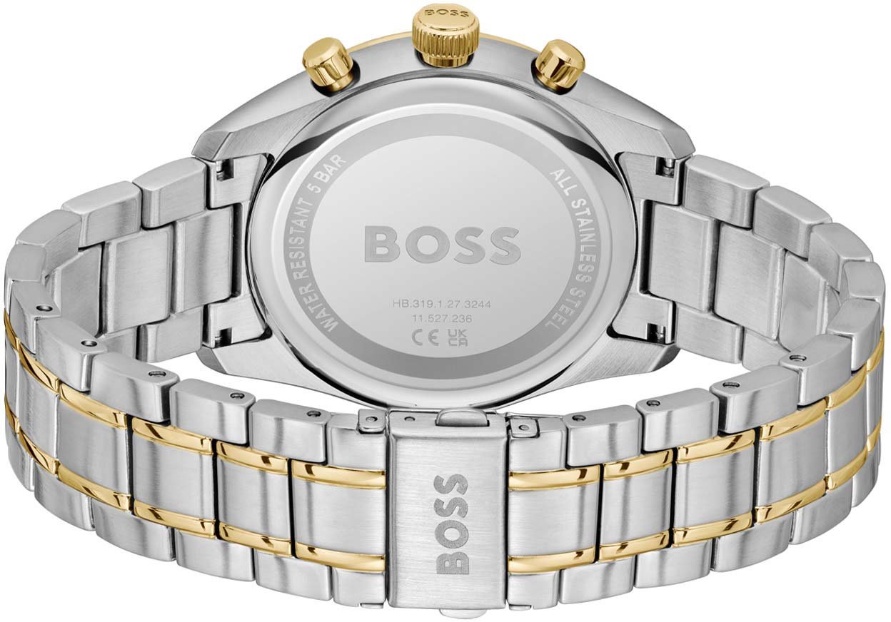 Boss HB hrn bico GRAND PRIX 44mm Zilver