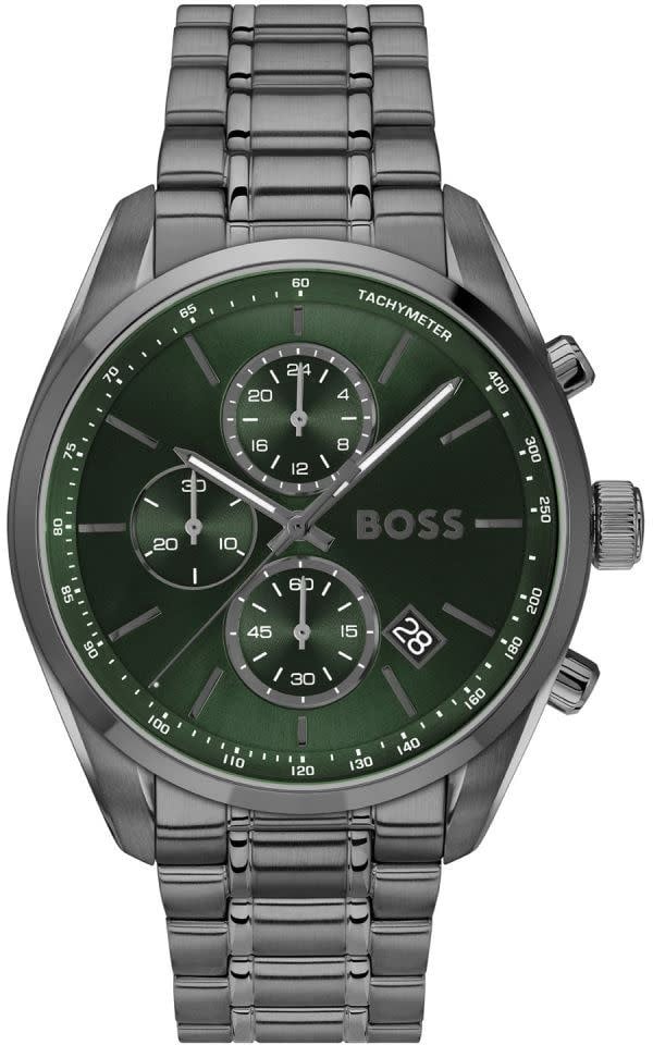 Boss HB hrn gr ip GRAND PRIX 44mm Zwart