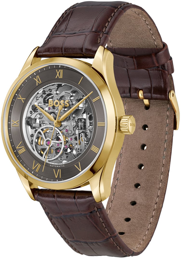 Boss Principe Skeleton Horloge Divers