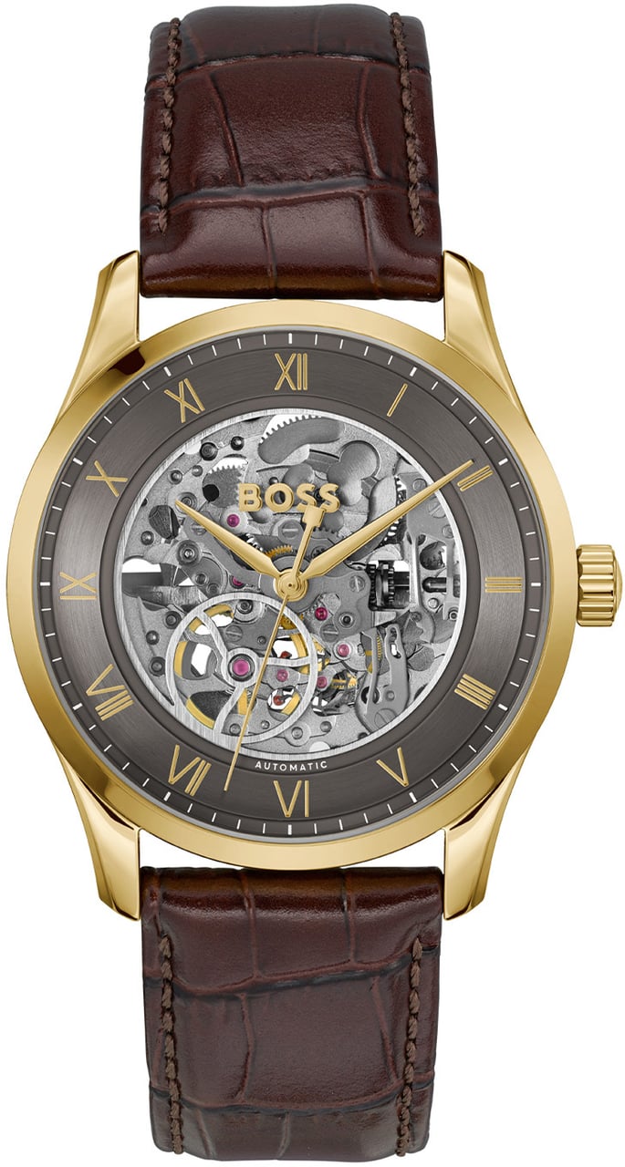 Boss Principe Skeleton Horloge Divers