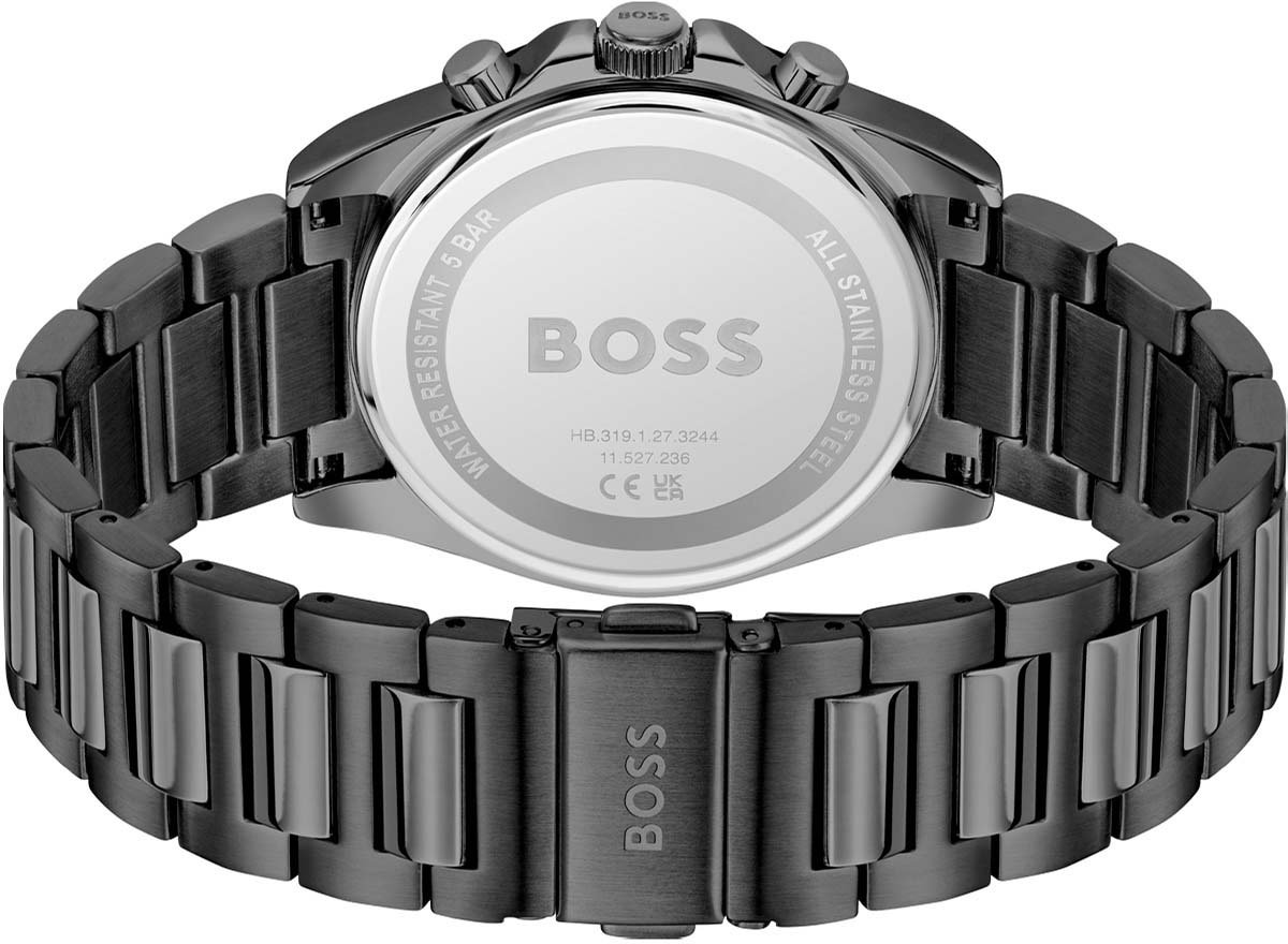 Boss HB hrn gr ip STRIKE CHRONO 41mm Grijs