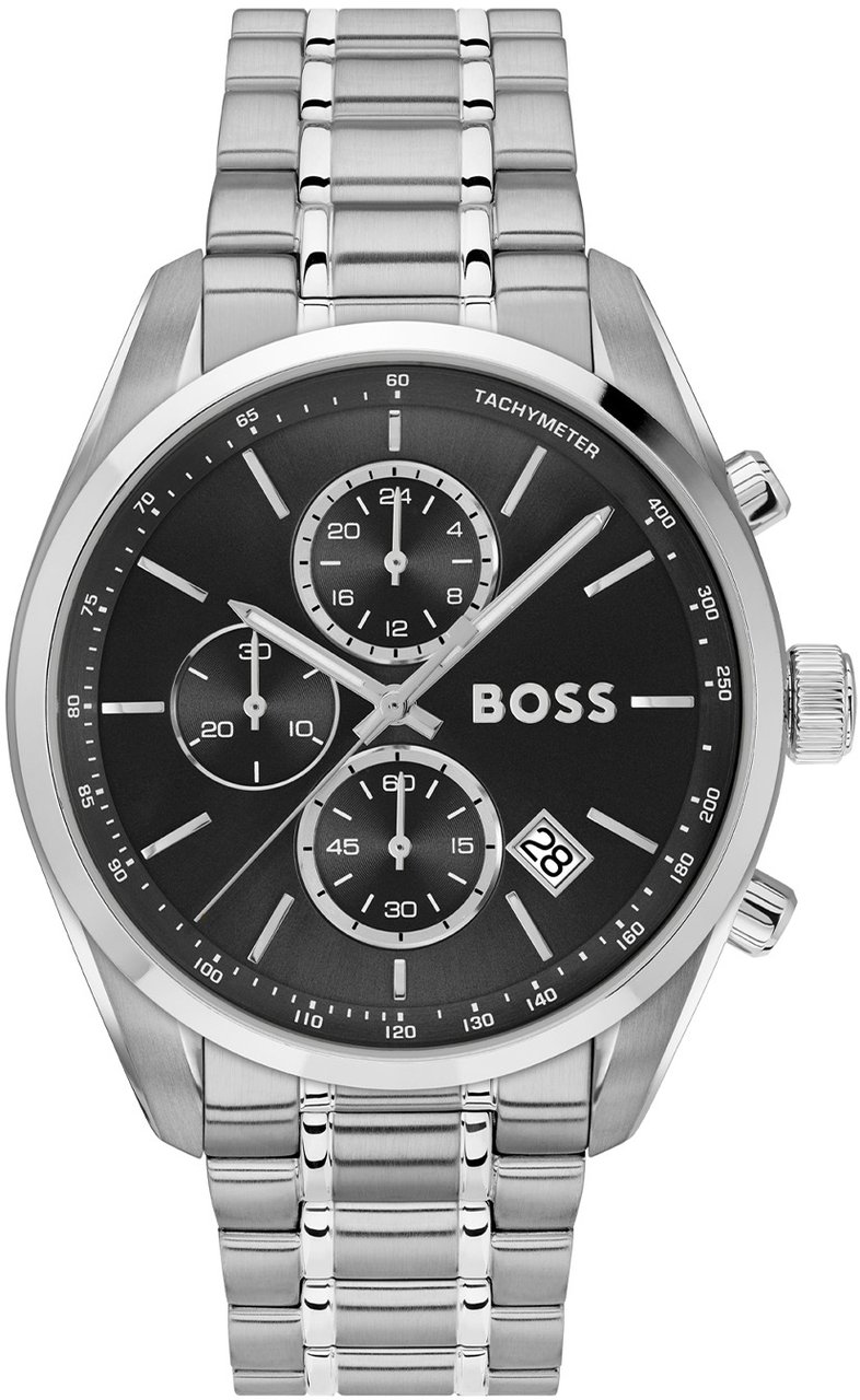 Boss Grand Prix Horloge Zilver