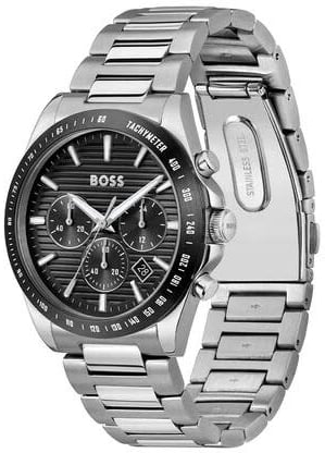 Boss BOSS HB1514290 STRIKE CHRONO Herenhorloge 41mm Zilver