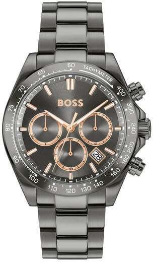 Boss BOSS HB1514299 HERO 2.0 Herenhorloge 43mm Grijs