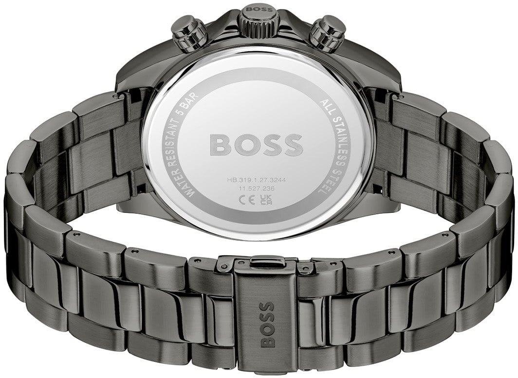 BOSS HB1514299 HERO 2.0 Herenhorloge 43mm Grijs