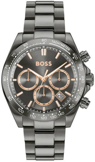 Boss BOSS HB1514299 HERO 2.0 Herenhorloge 43mm Grijs