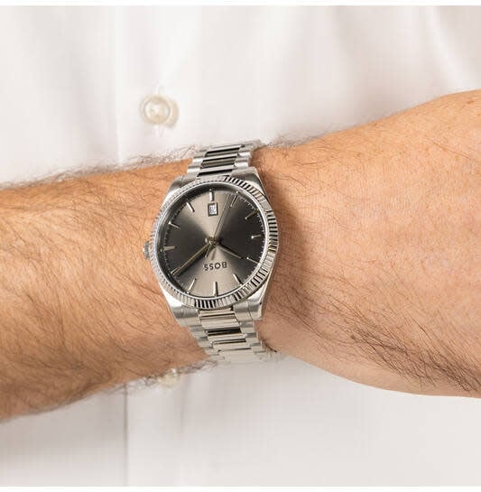 Boss BOSS HB1514310 CHESWICK 40mm Zilver