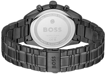 Boss BOSS HB1514314 GRAND PRIX 44mm Zwart