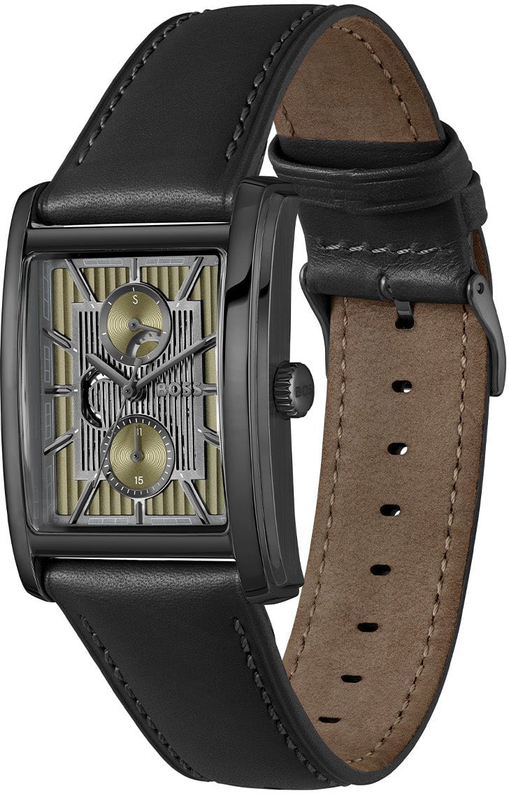 BOSS HB1514317 PRINCIPLE DRESS 43mm Zwart