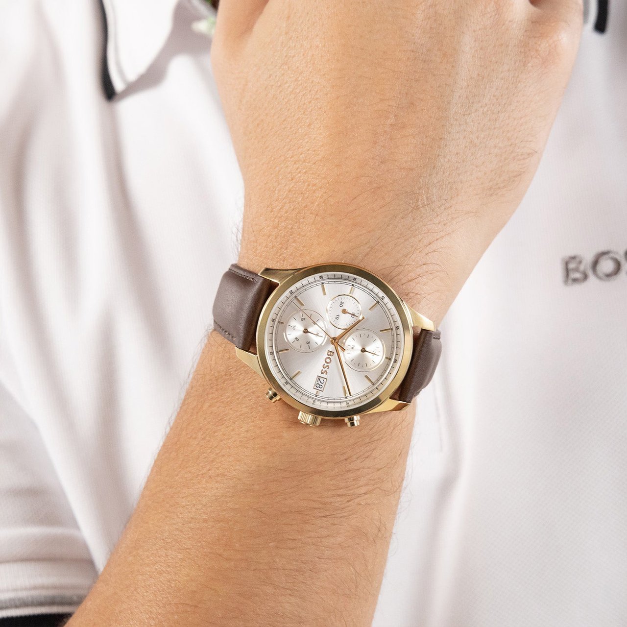 BOSS HB1514327 STRATUS 41mm Goud