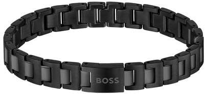 Boss Hugo Boss Heren Armband Staal HBJ1580752 19cm Zwart