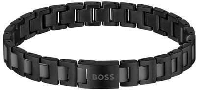 Boss Hugo Boss Heren Armband Staal HBJ1580752 19cm Zwart