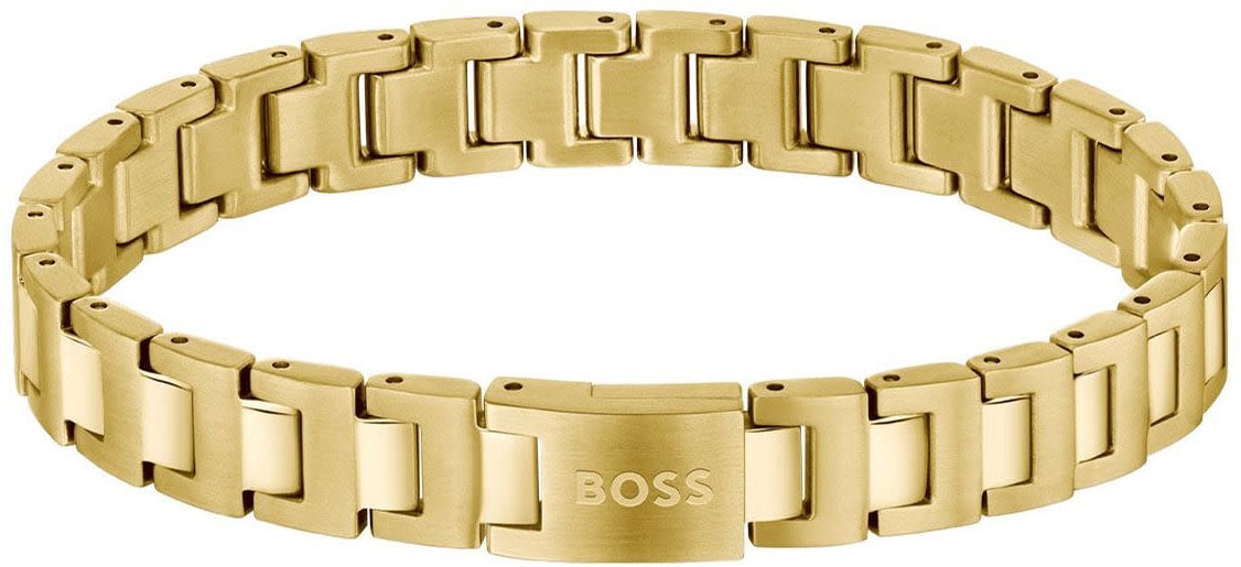 Boss Hugo Boss Heren Armband Staal HBJ1580753 19cm Goud