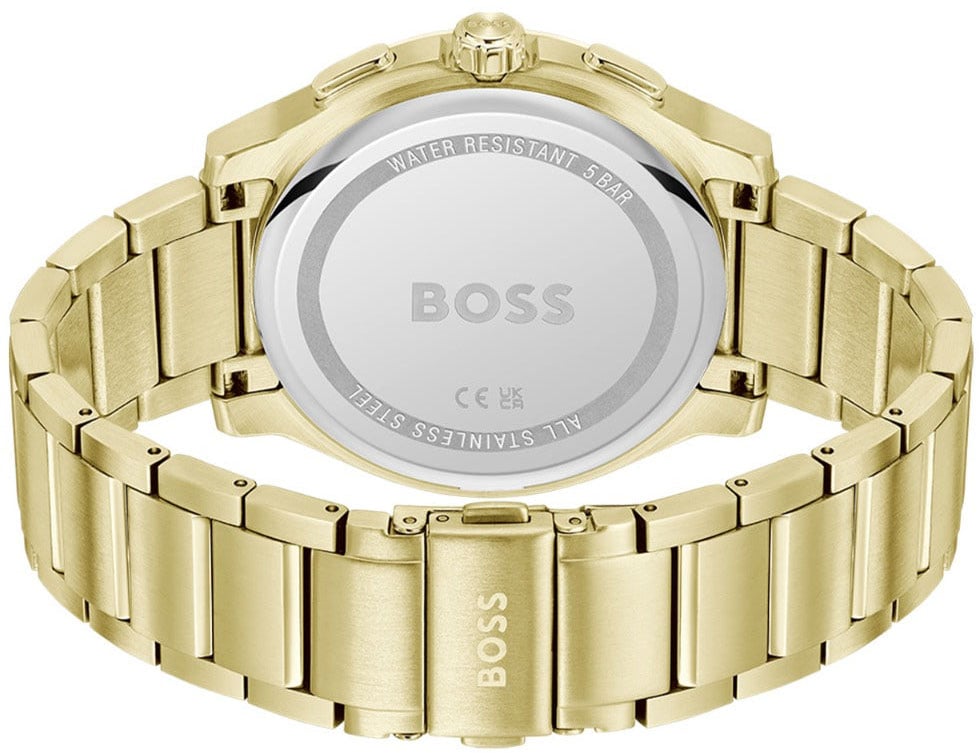 Boss Hugo Boss - Horloge - Groen Goud