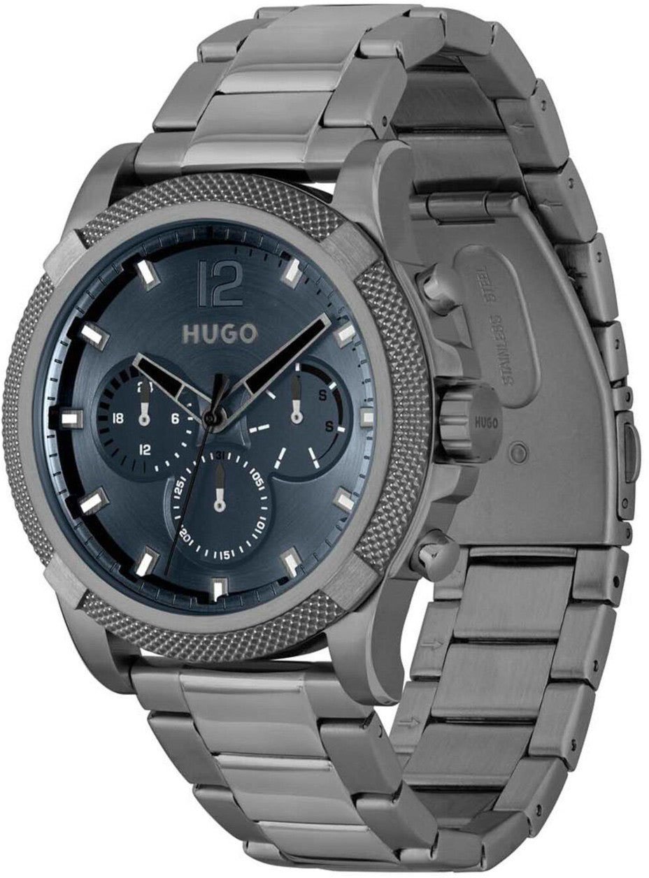 Boss Hugo Boss HUGO - Horloge - Blauw Grijs