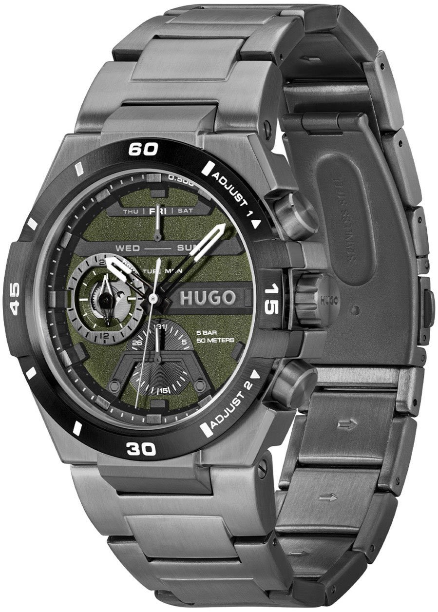 Boss Hugo Boss HUGO - Horloge - Grijs Grijs