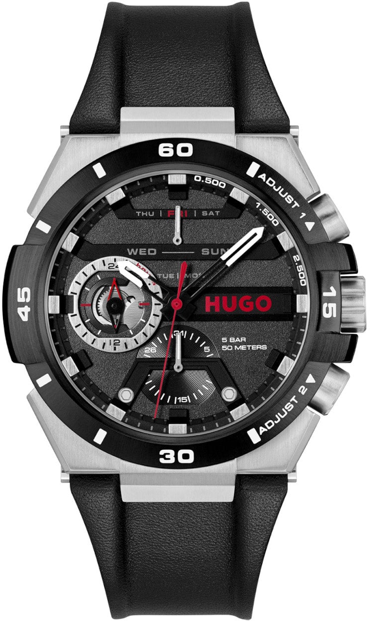 Boss Hugo Boss HUGO - Horloge - Blauw Zilver