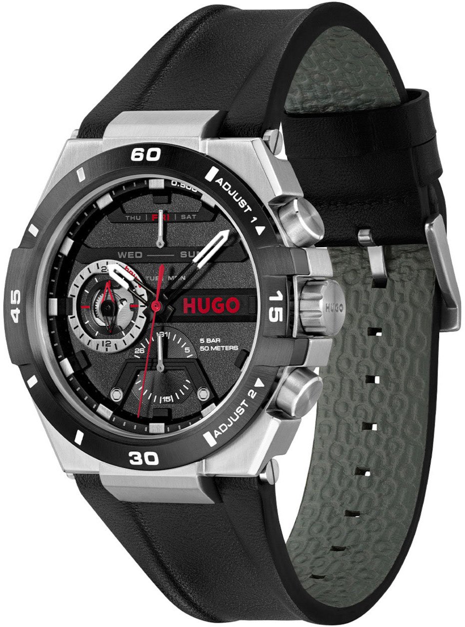 Boss Hugo Boss HUGO - Horloge - Blauw Zilver