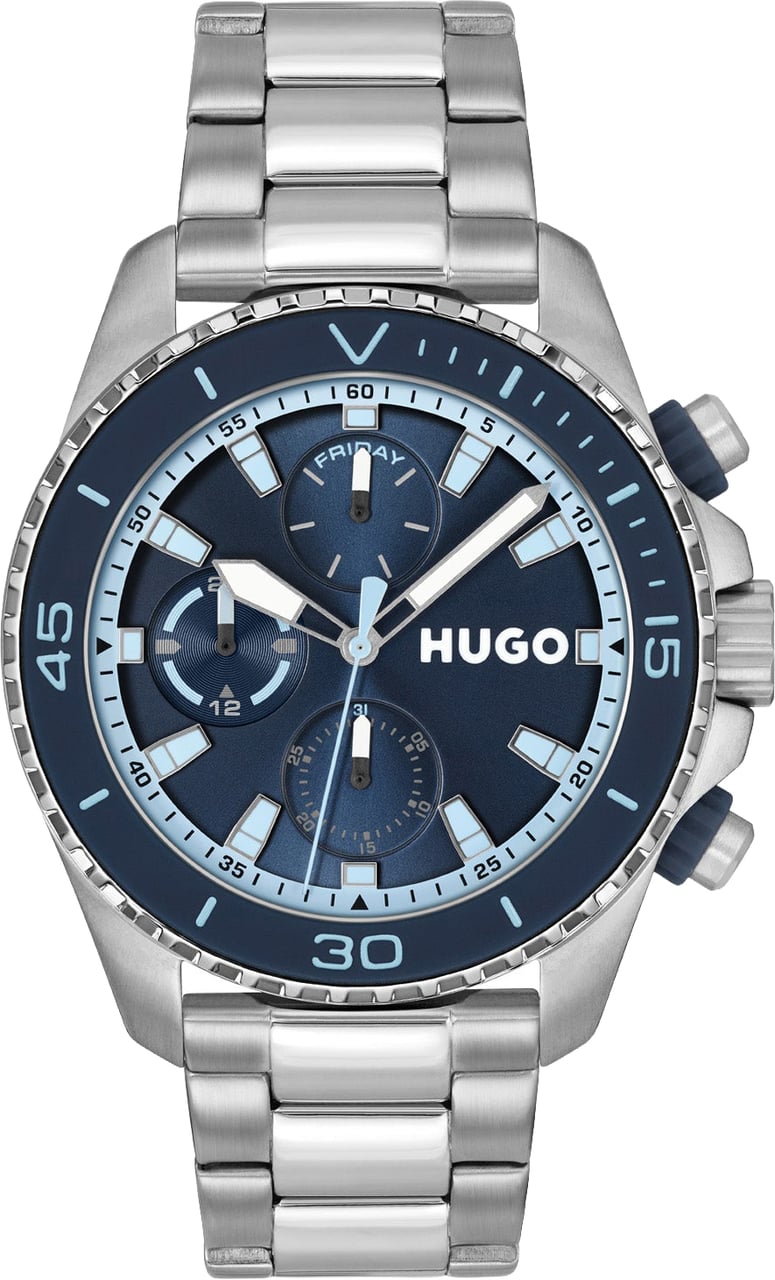 Boss Hugo Boss - Horloge - Zilver Divers