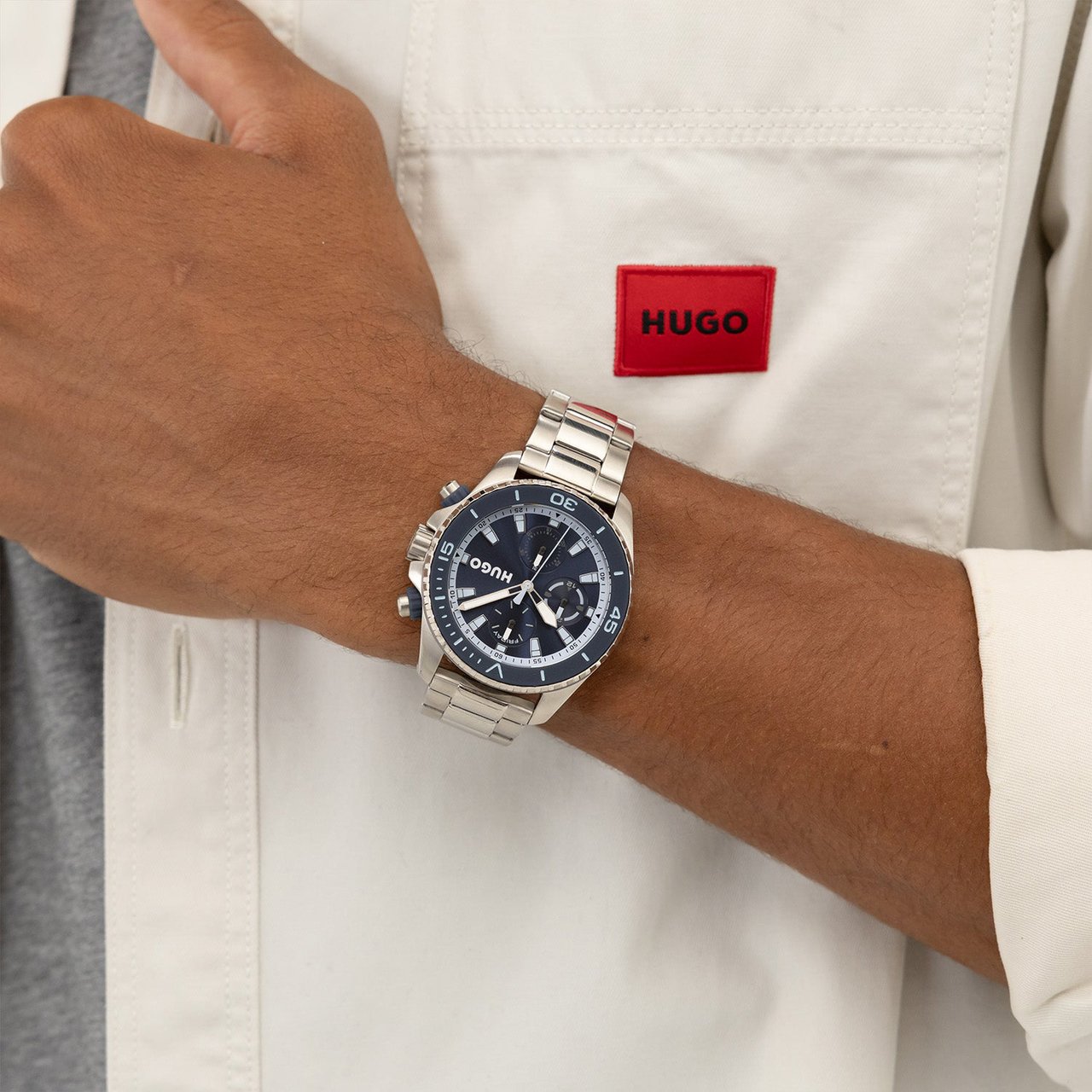 Boss Hugo Boss - Horloge - Zilver Divers