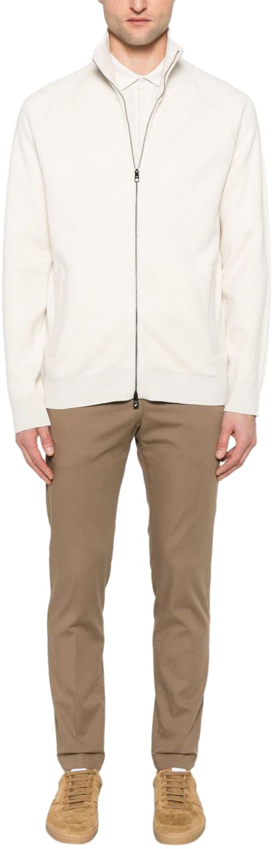 Boss Vest Open White Wit