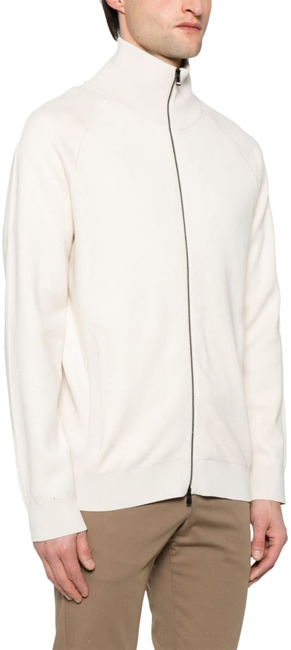 Boss Vest Open White Wit