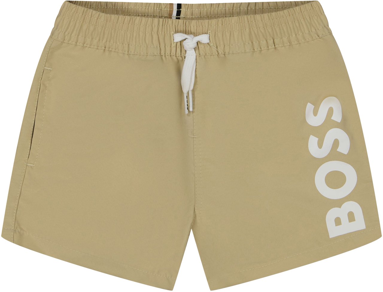 Boss Boss Baby Jongens Zwemkleding In Beige Beige