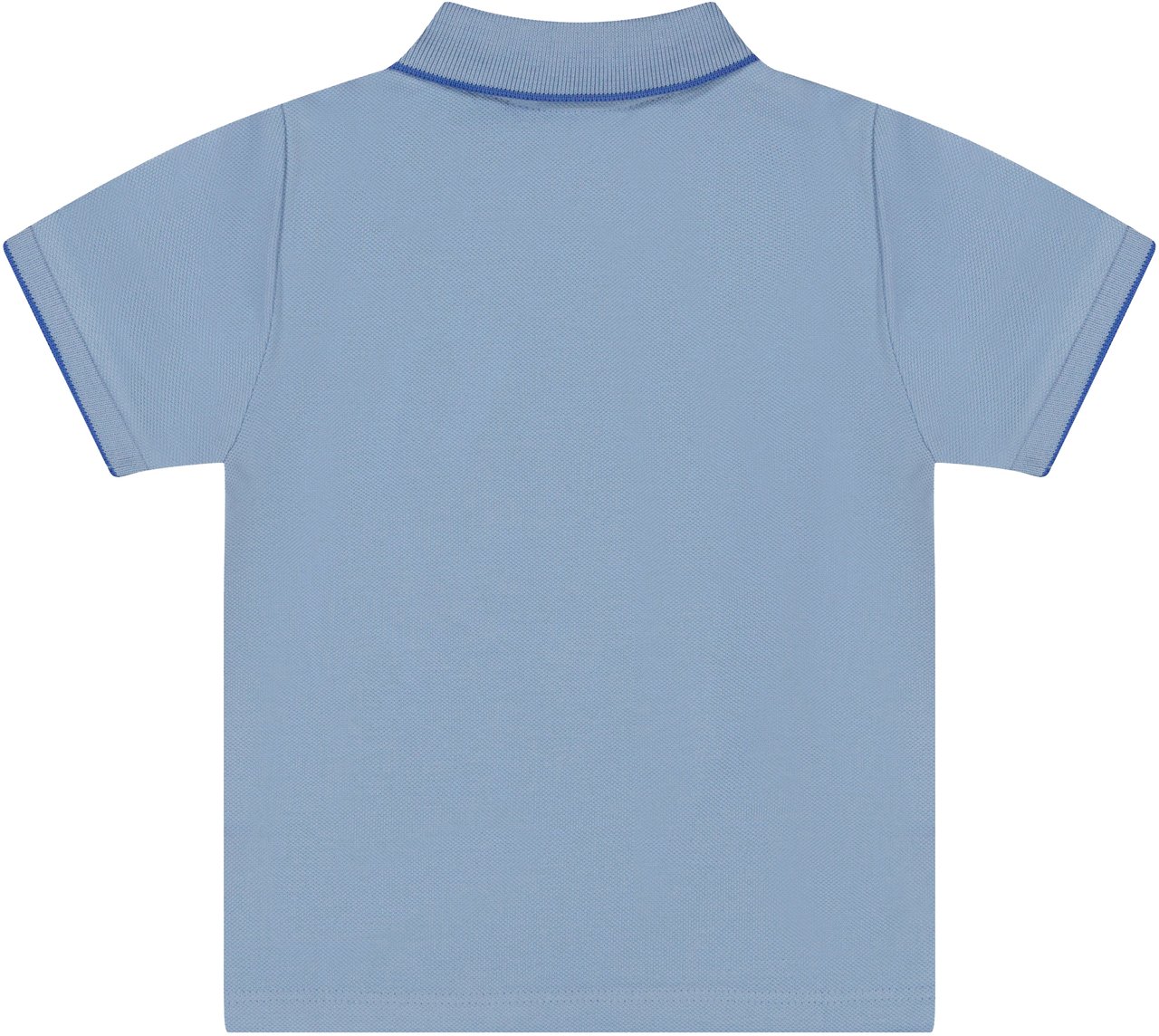 Boss Boss Baby Jongens Polo In Licht Blauw Blauw