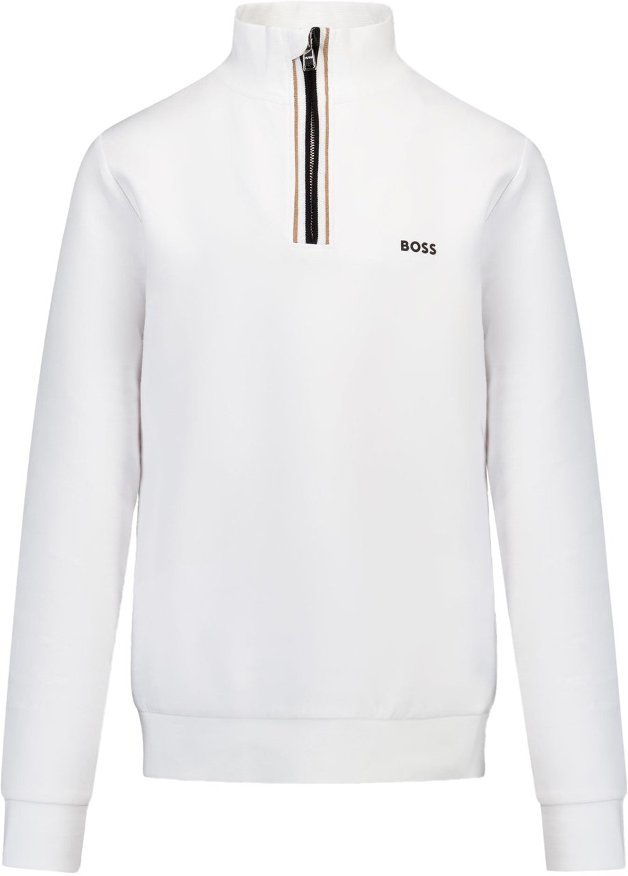 Boss Boss Kinder Jongens Trui In Wit Wit