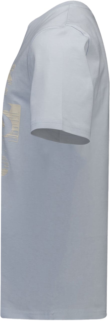 Boss Boss Kinder Jongens T-Shirt In Licht Blauw Blauw