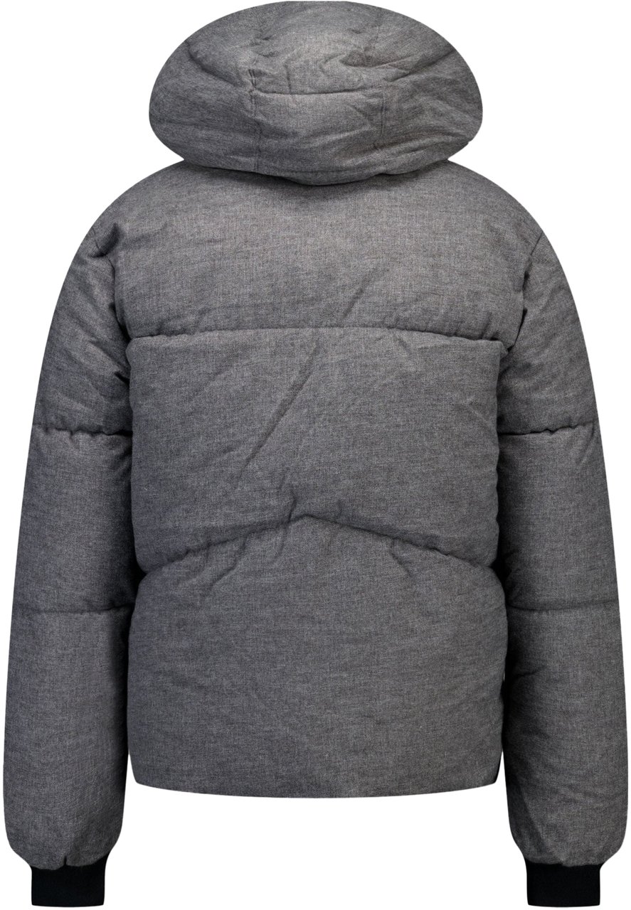 Boss Boss Kinder Jongens Winterjas In Antraciet Zwart