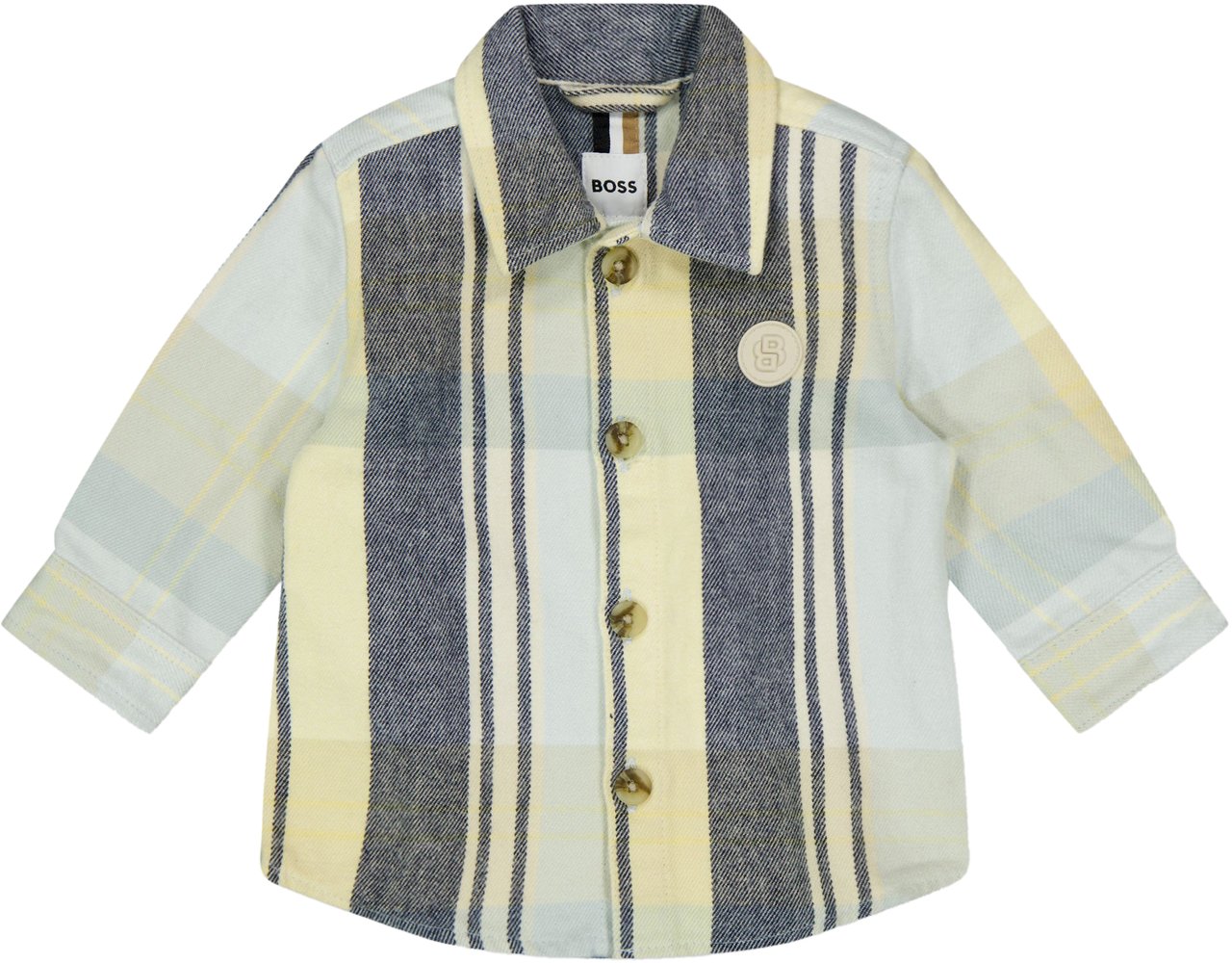Boss Boss Baby Jongens Blouse In Licht Blauw Blauw
