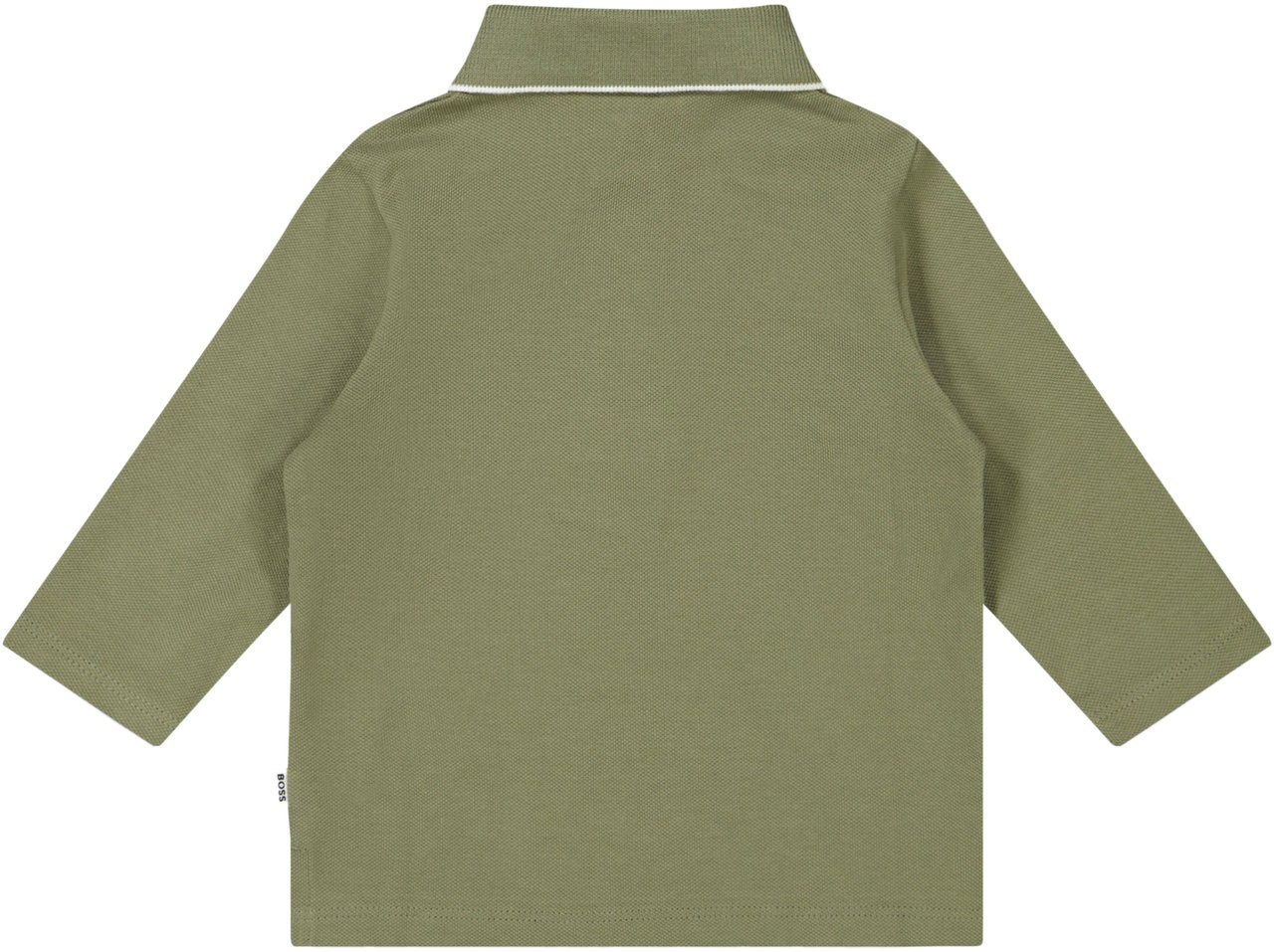 Boss Boss Baby Jongens Polo In Army Groen