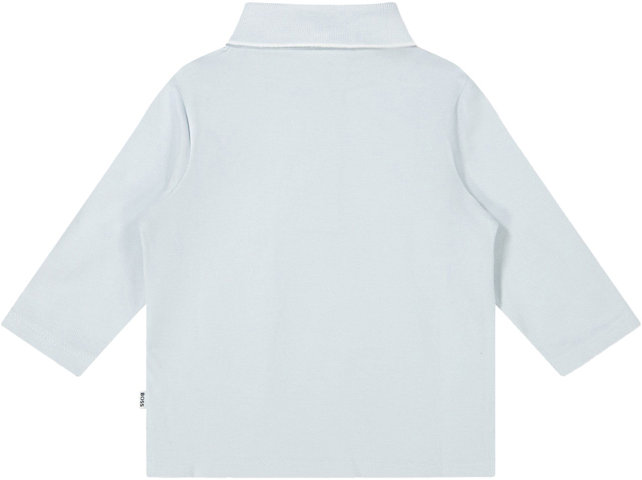 Boss Boss Baby Jongens Polo In Licht Blauw Blauw