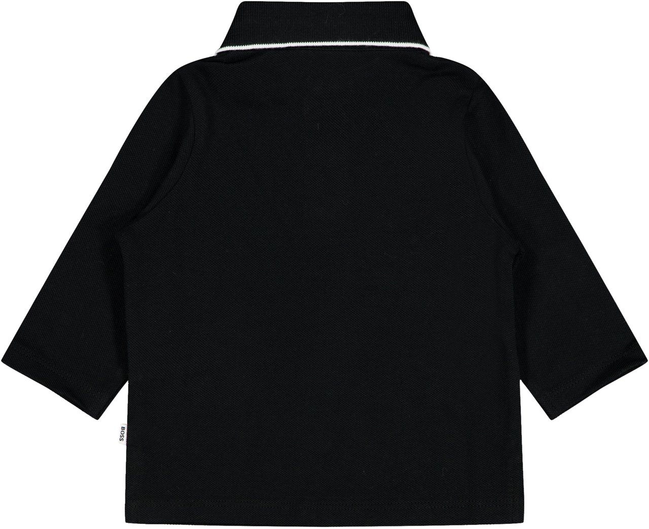 Boss Boss Baby Jongens Polo In Zwart Zwart