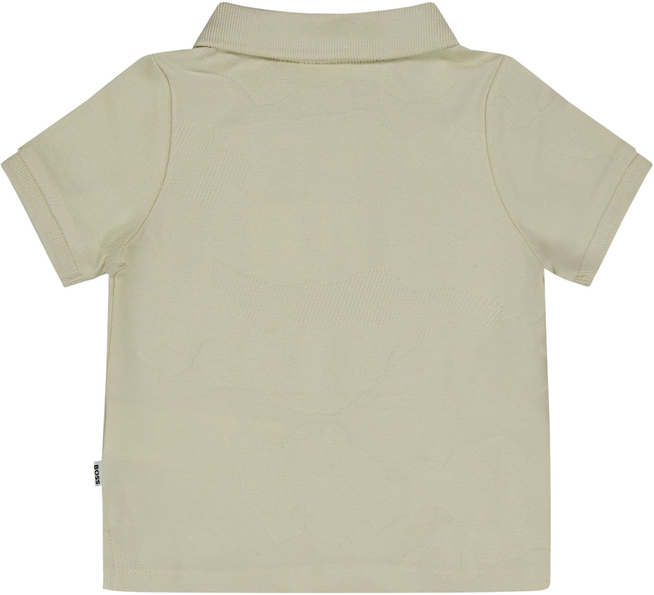 Boss Boss Baby Jongens Polo In Off White Wit