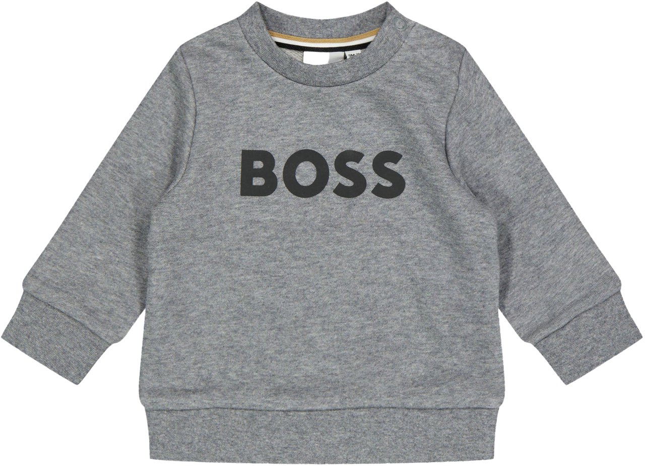 Boss Boss Baby Jongens Trui In Grijs Grijs