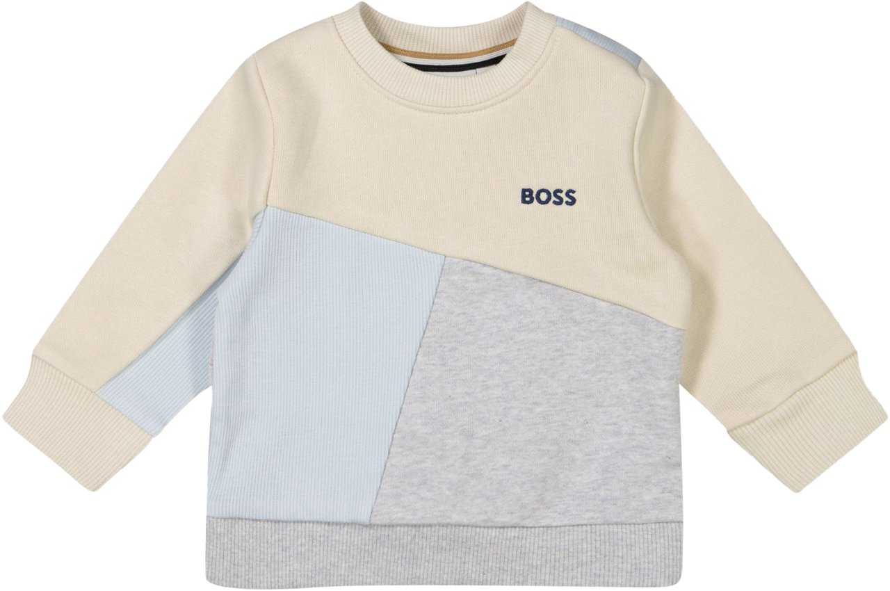 Boss Boss Baby Jongens Trui In Licht Blauw Blauw