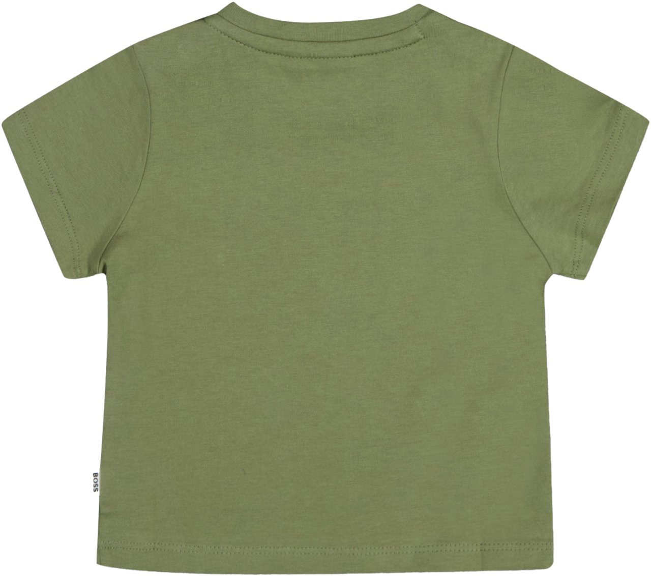 Boss Boss Baby Jongens T-Shirt In Army Groen