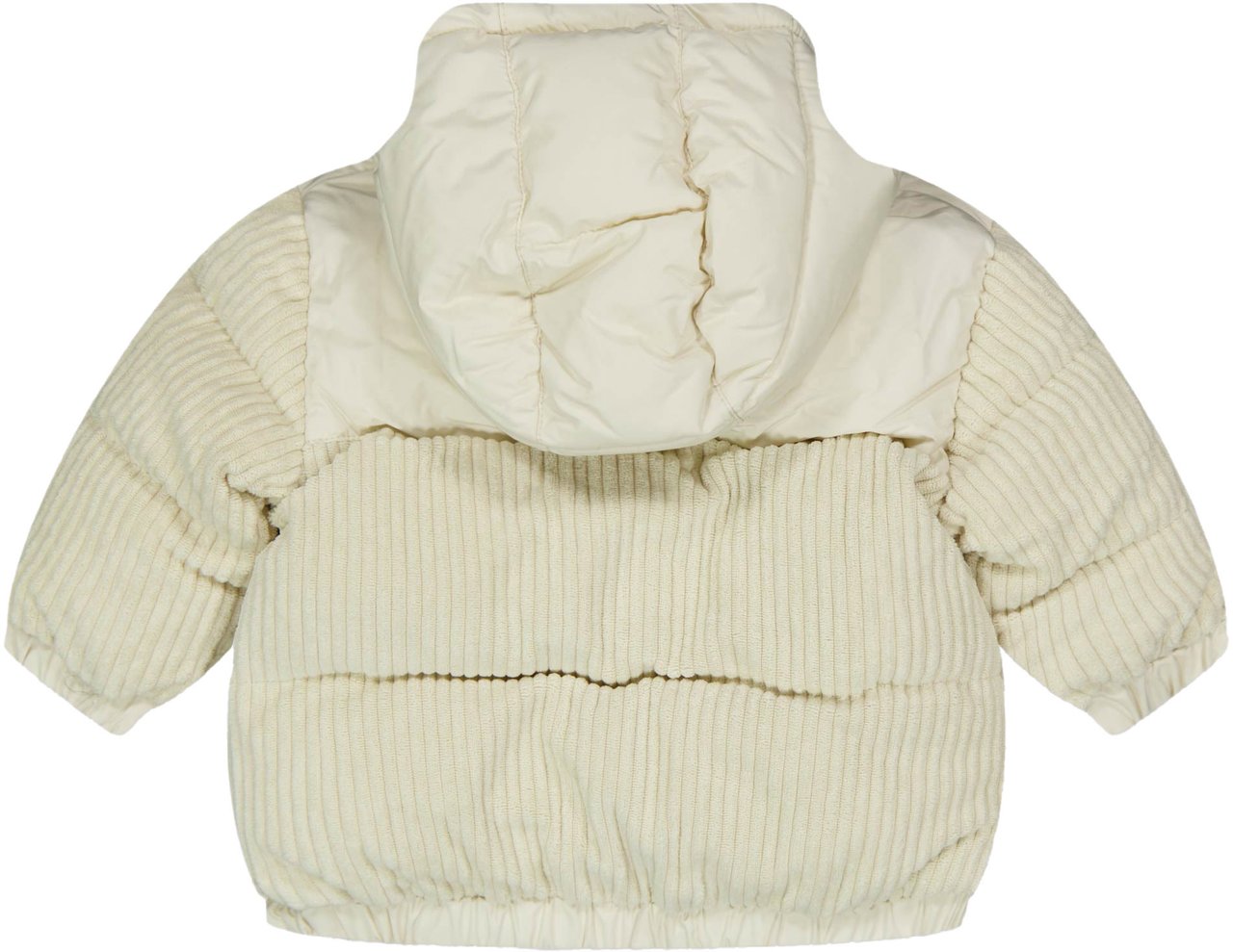 Boss Boss Baby Jongens Winterjas In Off White Wit