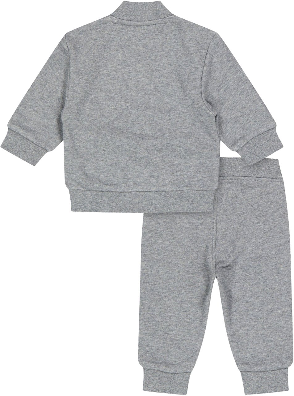 Boss Boss Baby Jongens Joggingpak In Antraciet Zwart