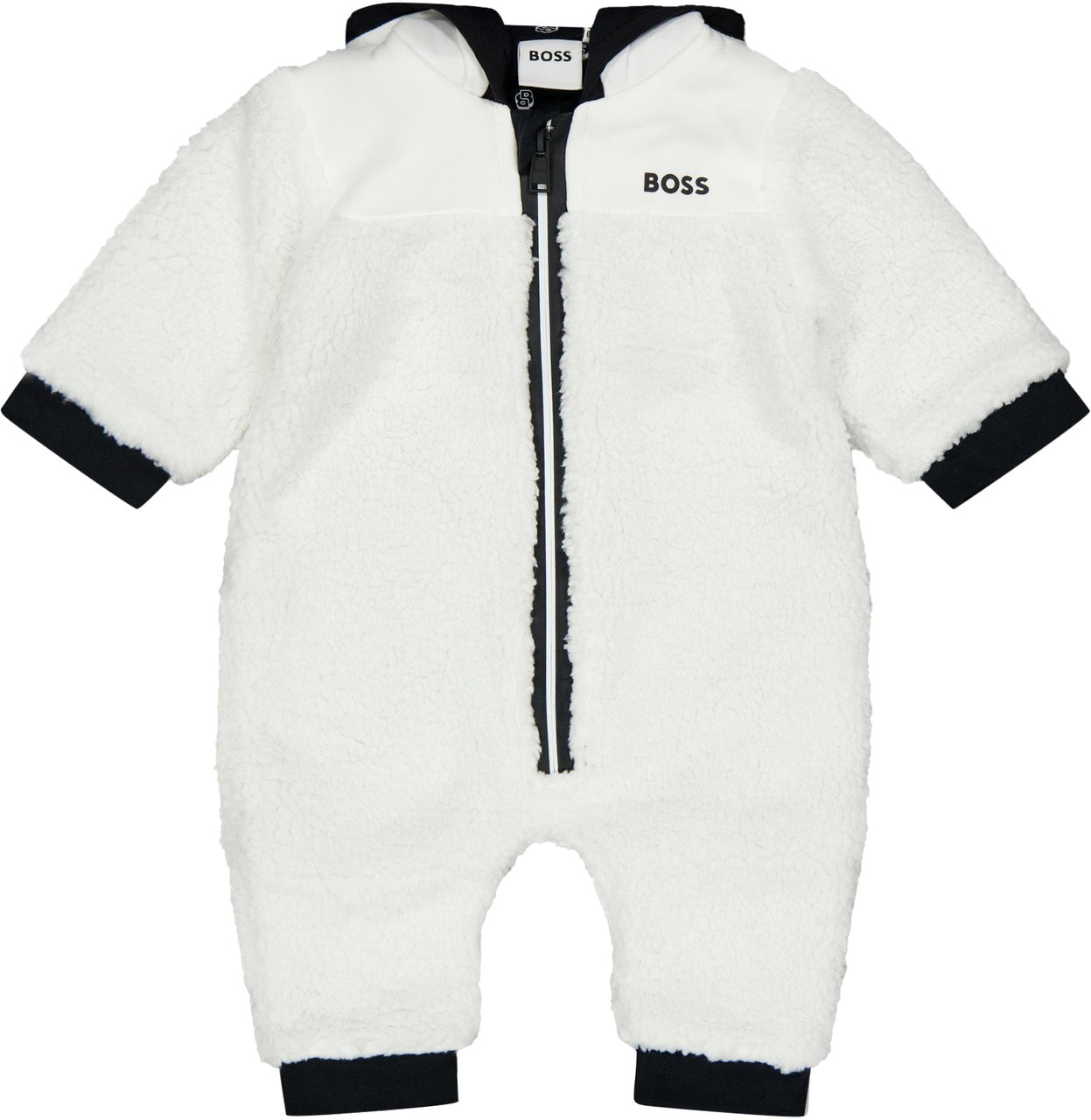 Boss Boss Baby Jongens Boxpakje In Wit Wit