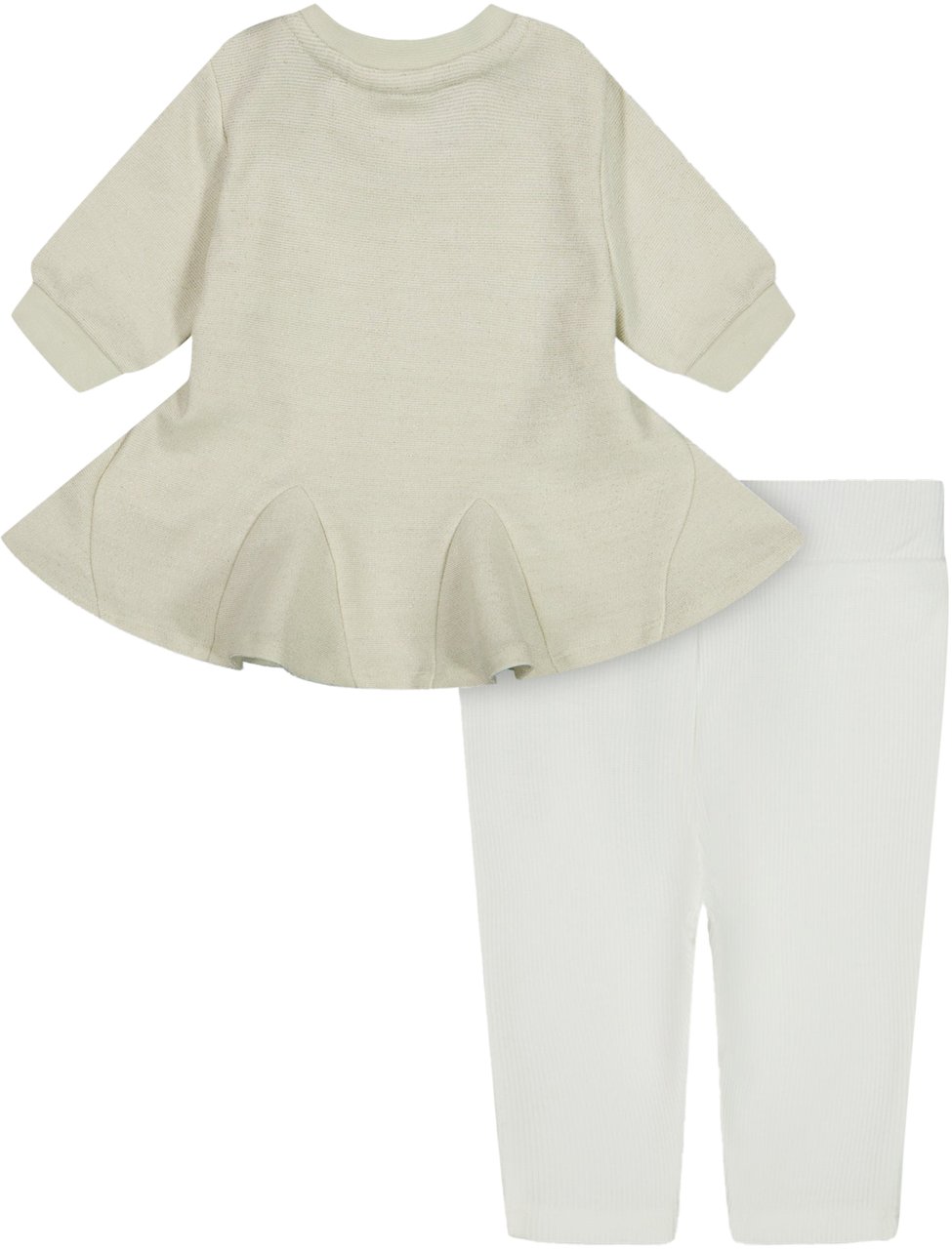 Boss Boss Baby Meisjes Jurk In Goud Metallic
